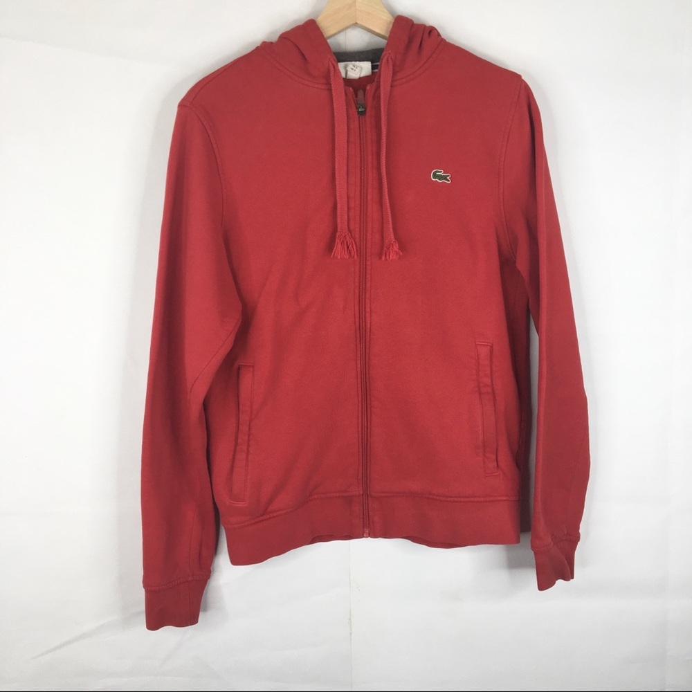 Red Lacoste sport jacket